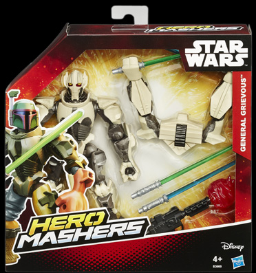 Star Wars Hero Mashers Deluxe Figuren General Grevious Pack