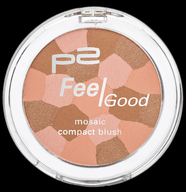 feel good mosaic compact blush